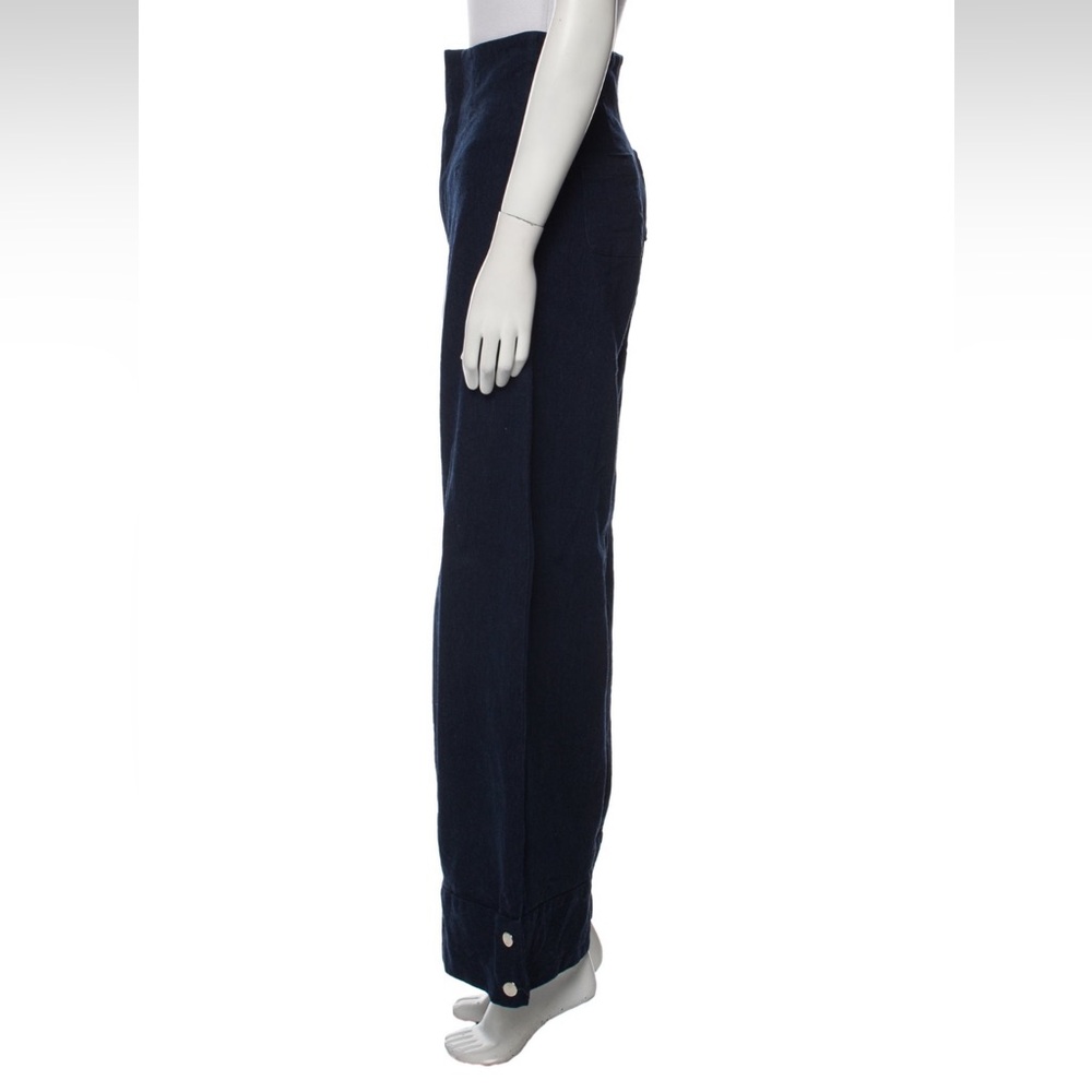 Motif Official High Waisted Dark Wash Wide Leg Jeans, Medium - Picture 2 of 7